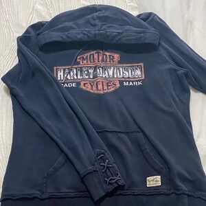 Harley-Davidson Dark Blue Men's Hoodie